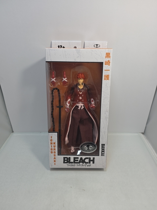 McFarlane Toys Other - ICHIGO KUROSAKI - Bleach PLATINUM EDITION McFarlane Toys 7" Action Figure (A3)